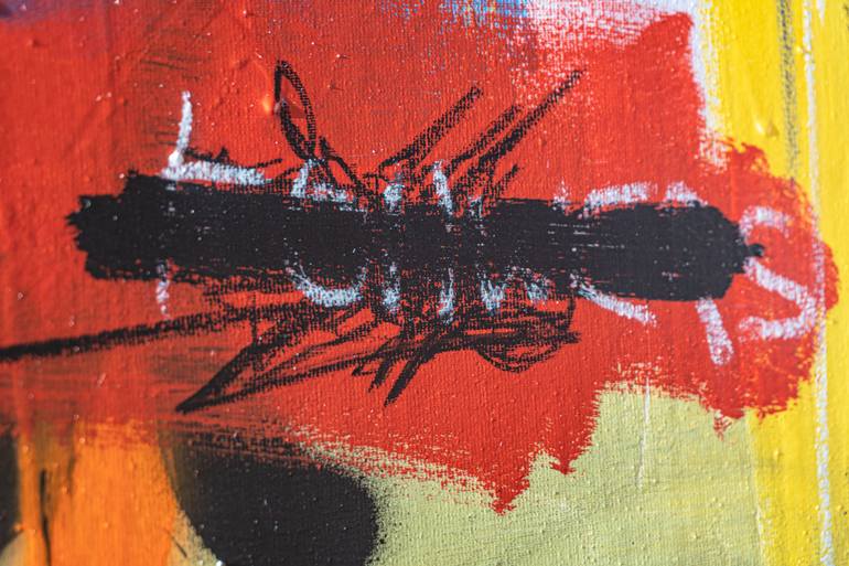 Original Abstract Expressionism Pop Culture/Celebrity Painting by Diego Tirigall