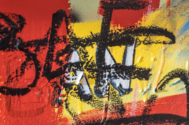 Original Abstract Expressionism Pop Culture/Celebrity Painting by Diego Tirigall