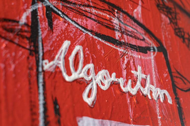 Original Abstract Expressionism Pop Culture/Celebrity Painting by Diego Tirigall