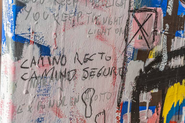 Original Expressionism People Painting by Diego Tirigall