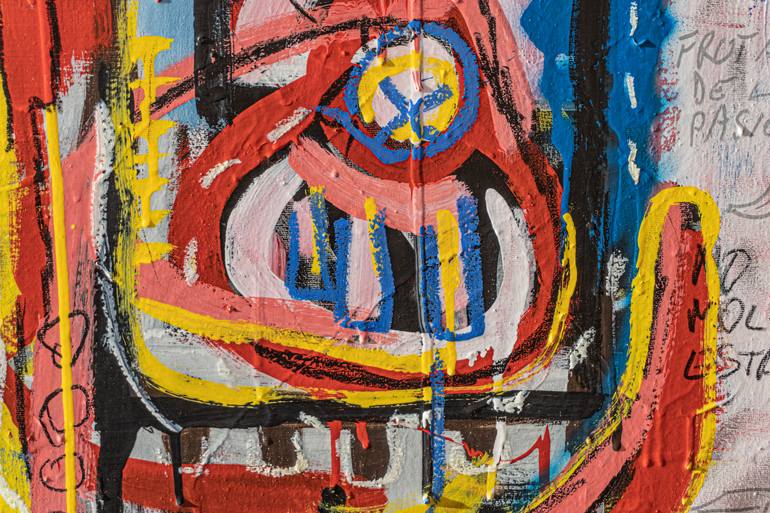 Original Expressionism People Painting by Diego Tirigall