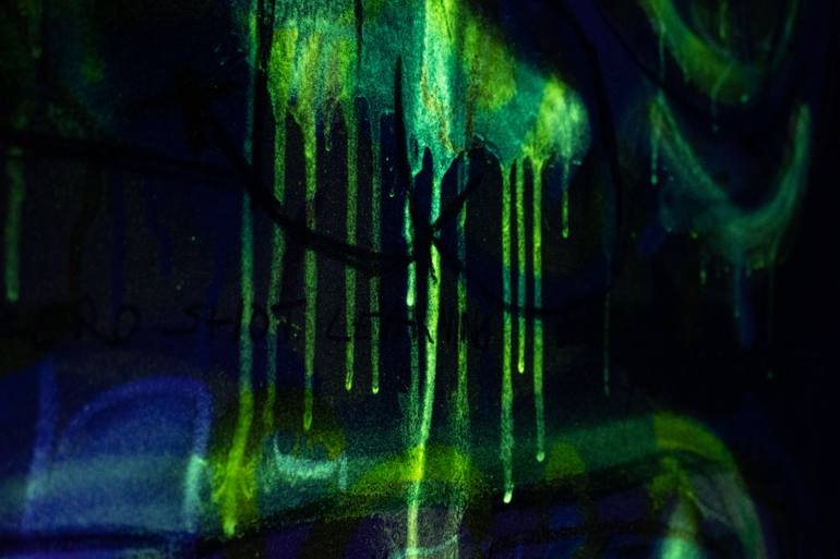 Original Abstract Expressionism People Painting by Diego Tirigall