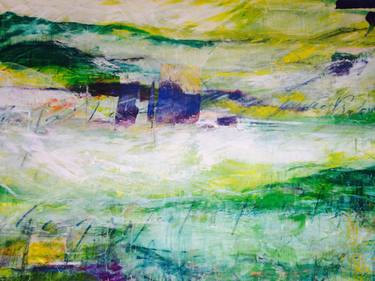 Original Abstract Landscape Paintings by Barbara Lavery