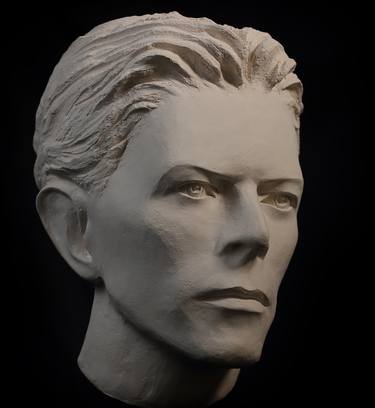 Original Portraiture Portrait Sculpture by Maria primolan