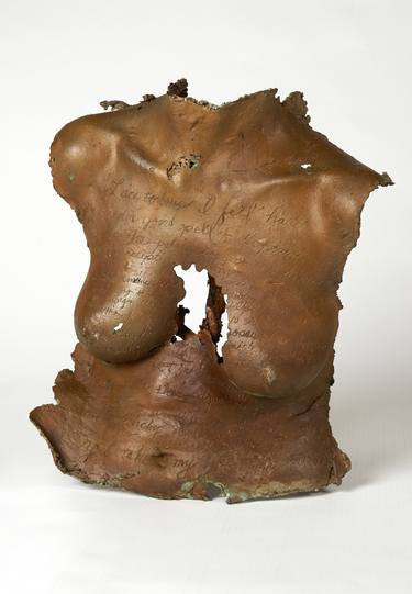 Original Political Sculpture by Mary Coss