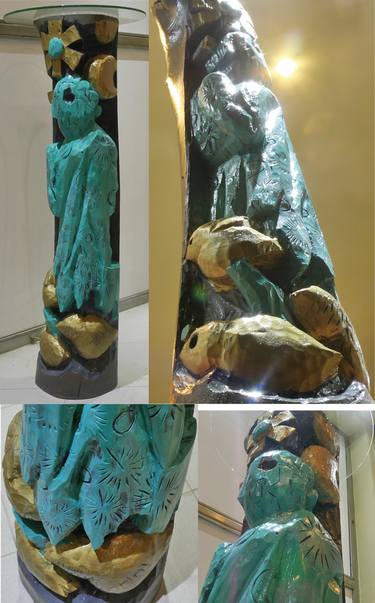 Sculpture and table fantasy carving color thumb