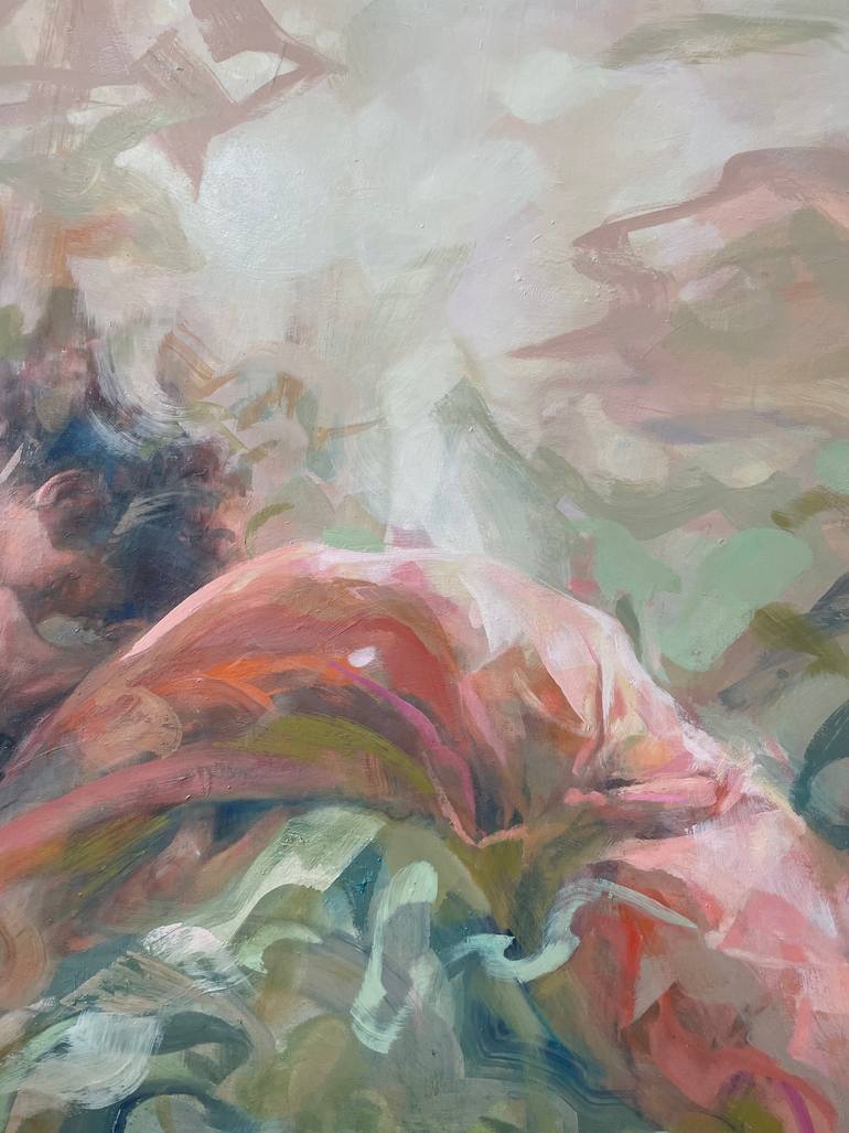 Original Conceptual People Painting by Anna-Carien Goosen