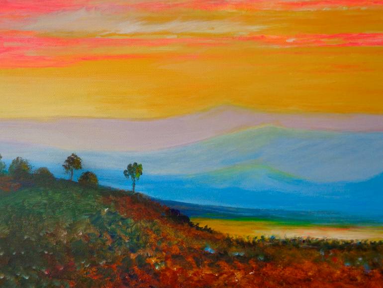 Original Impressionism Landscape Painting by Jean Tatton Jones