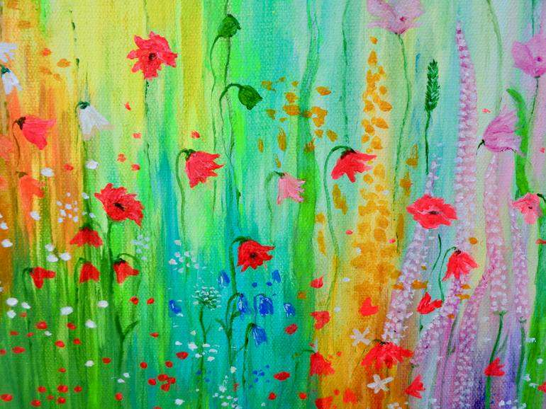 Original Conceptual Landscape Painting by Jean Tatton Jones