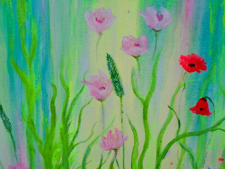 Original Conceptual Landscape Painting by Jean Tatton Jones