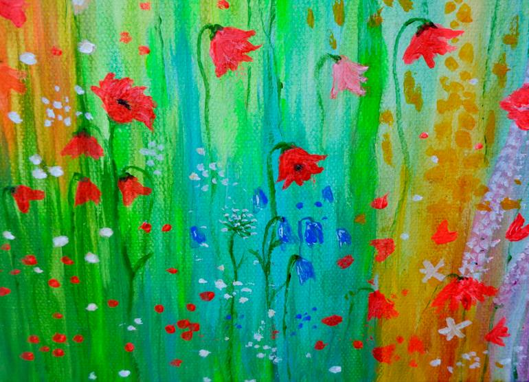 Original Conceptual Landscape Painting by Jean Tatton Jones