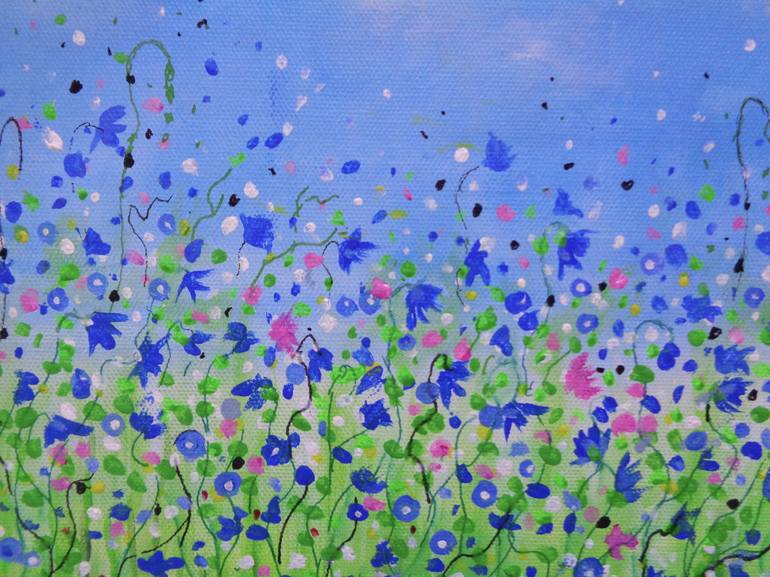 Original Impressionism Floral Painting by Jean Tatton Jones