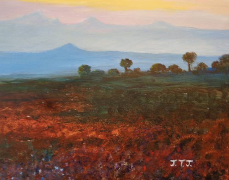Original Impressionism Landscape Painting by Jean Tatton Jones