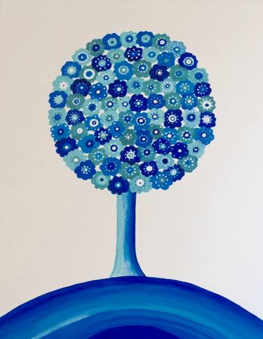 Blue Flower Tree thumb
