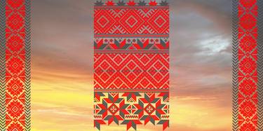 Print of Folk Patterns Digital by Andrii Maikovskyi