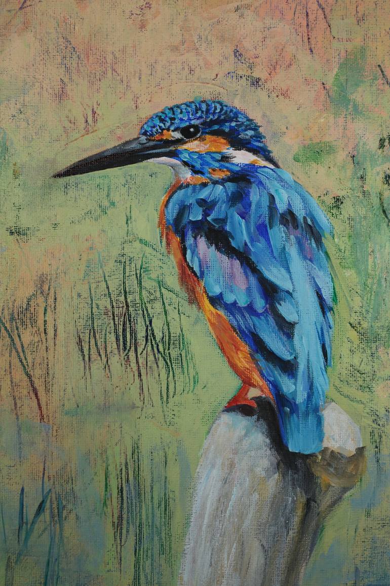 Original Realism Animal Painting by Elvira Ruban