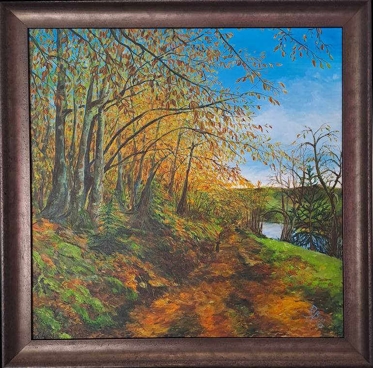 Original Contemporary Landscape Painting by Rosie Burns