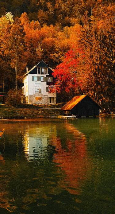 Autumn on Bled thumb
