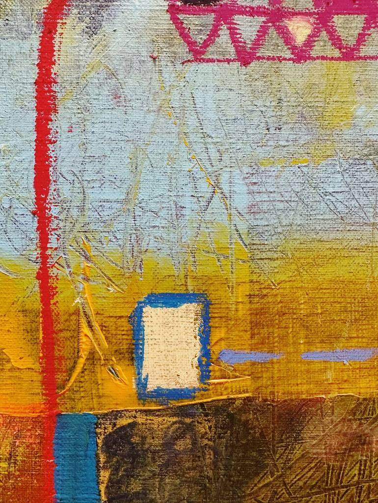 Original Contemporary Abstract Painting by Szu Ling Liu