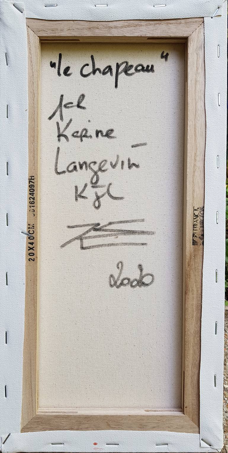 Original Pop Art Women Painting by Karine Langevin Kjl