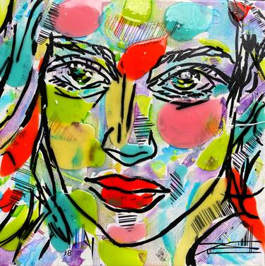 Original Women Paintings by Karine Langevin KJL