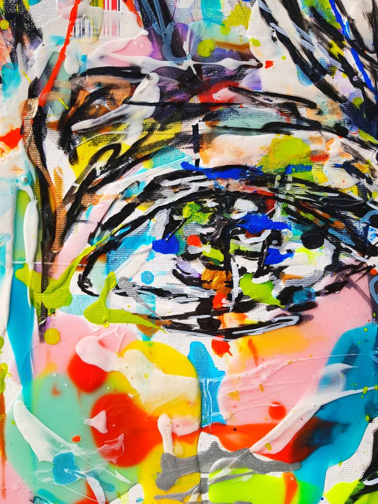 Original Figurative Women Painting by Karine Langevin Kjl