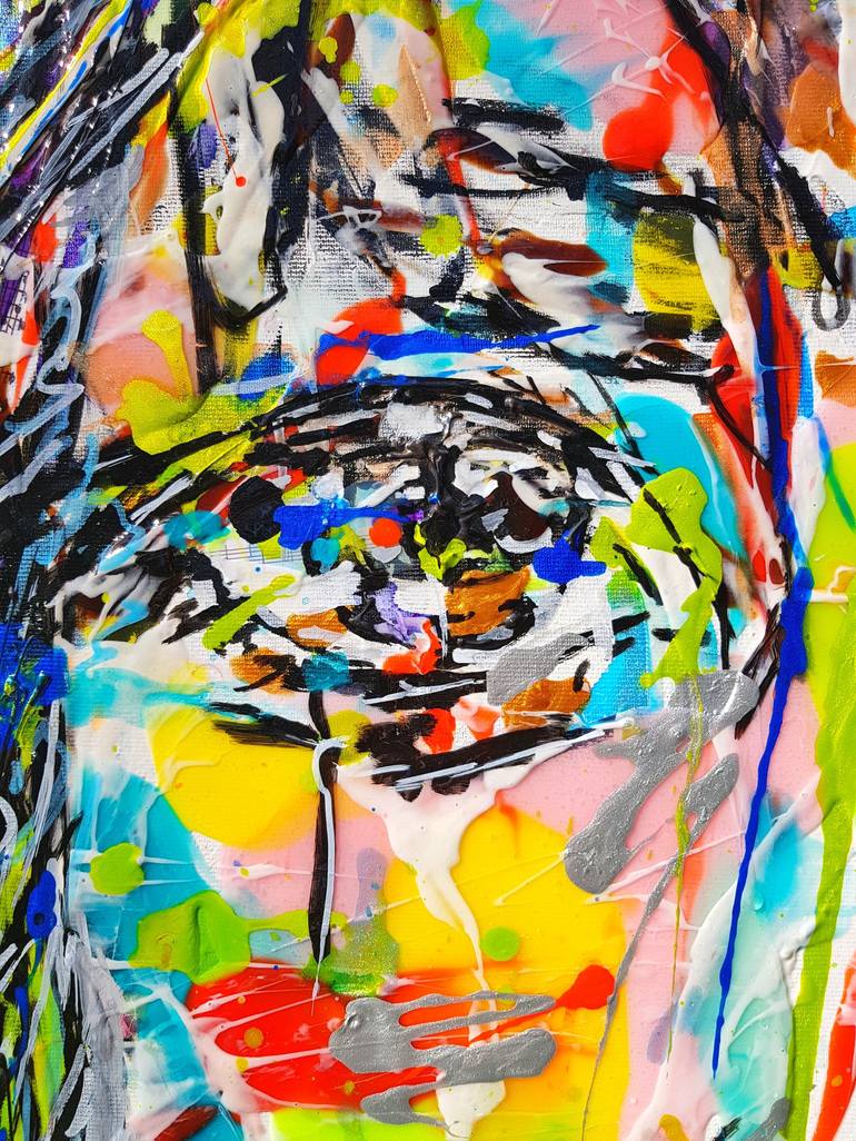 Original Figurative Women Painting by Karine Langevin Kjl