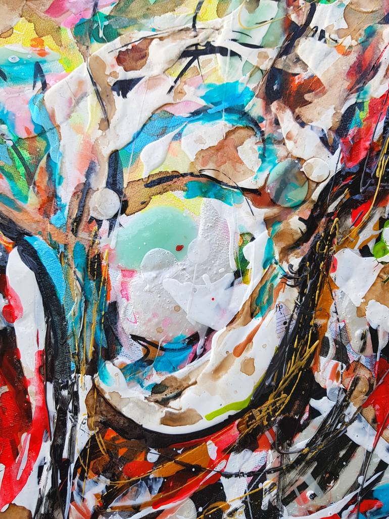 Original Figurative Women Painting by Karine Langevin Kjl
