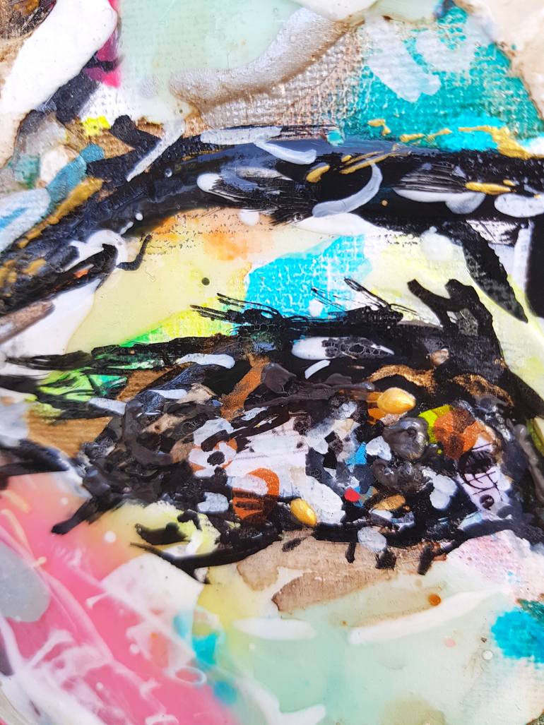 Original Figurative Women Painting by Karine Langevin Kjl