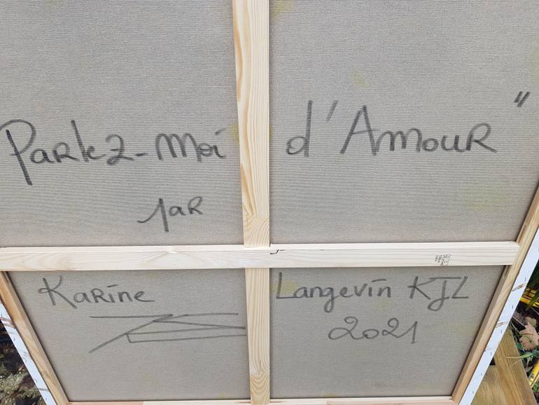 Original Figurative Women Painting by Karine Langevin Kjl