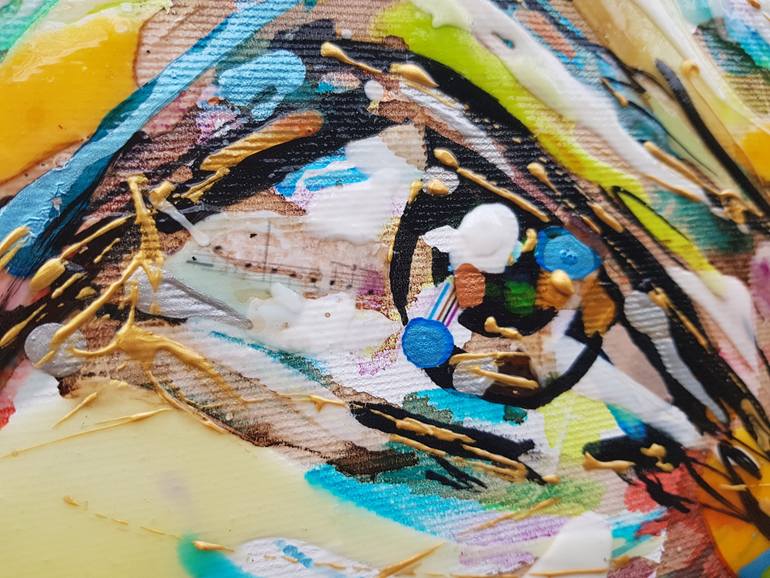 Original Figurative Women Painting by Karine Langevin Kjl