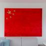 Painting, inspired by the Chinese saying 有钱能使鬼推磨 (= Yǒuqián néng shǐ guǐ tuīmò) which means Money Talks (or Geld regiert die Welt - German). The work features Acrylic paint, acrylic spray paint and oil chalk on canvas as well as ink on paper on canvas.
If you want to find out more about Richard Reuys, please visit richardreuys.com