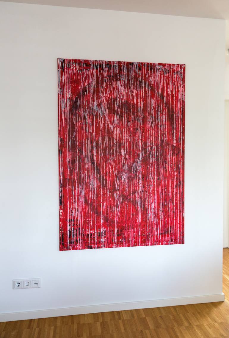 Original Abstract Painting by Richard Reuys