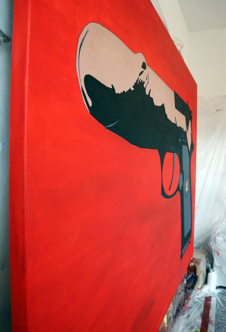 Original Pop Art Politics Painting by Richard Reuys