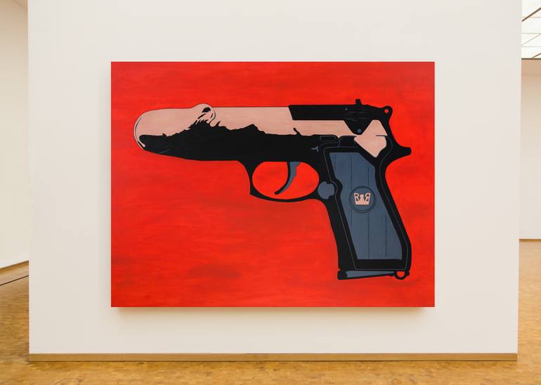 Original Pop Art Politics Painting by Richard Reuys