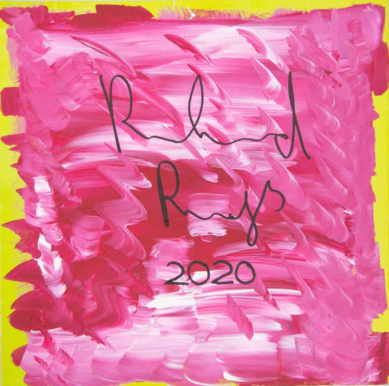 Original Pop Art Abstract Painting by Richard Reuys