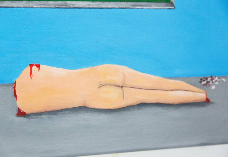 Original Figurative Politics Painting by Richard Reuys