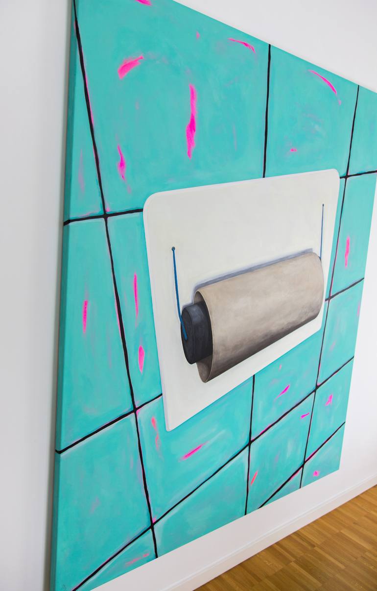 Original Dada Home Painting by Richard Reuys