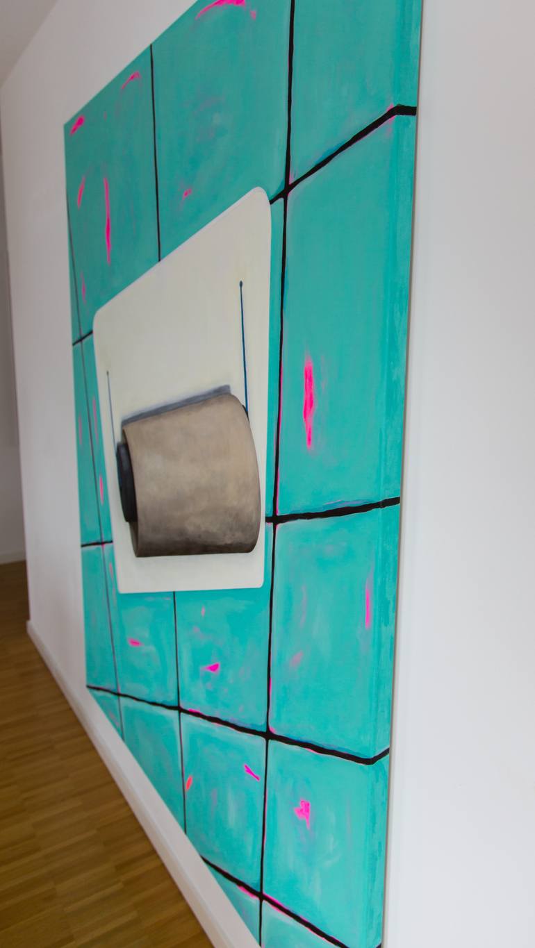 Original Dada Home Painting by Richard Reuys