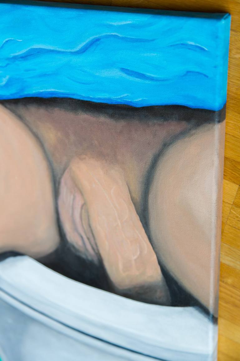 Original Nude Painting by Richard Reuys