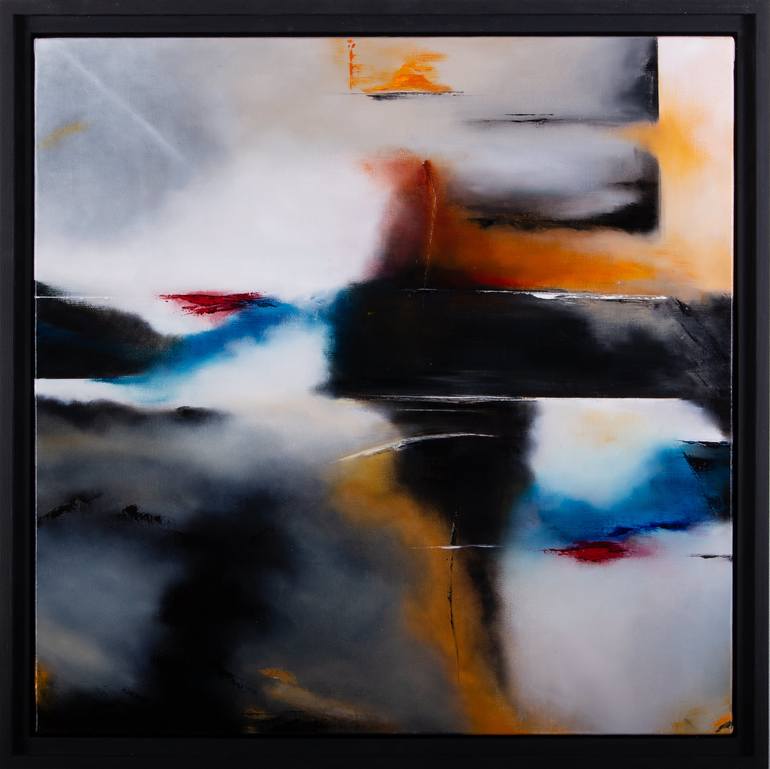 Original Abstract Painting by Dominique PREVOTS