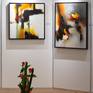 the artwork in exhibition