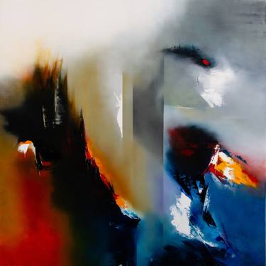 Original Abstract Paintings by Dominique PREVOTS