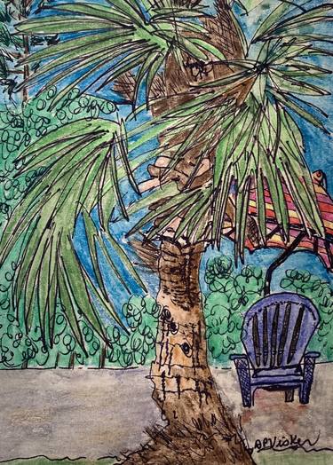 Original Tree Painting by Dottie Visker