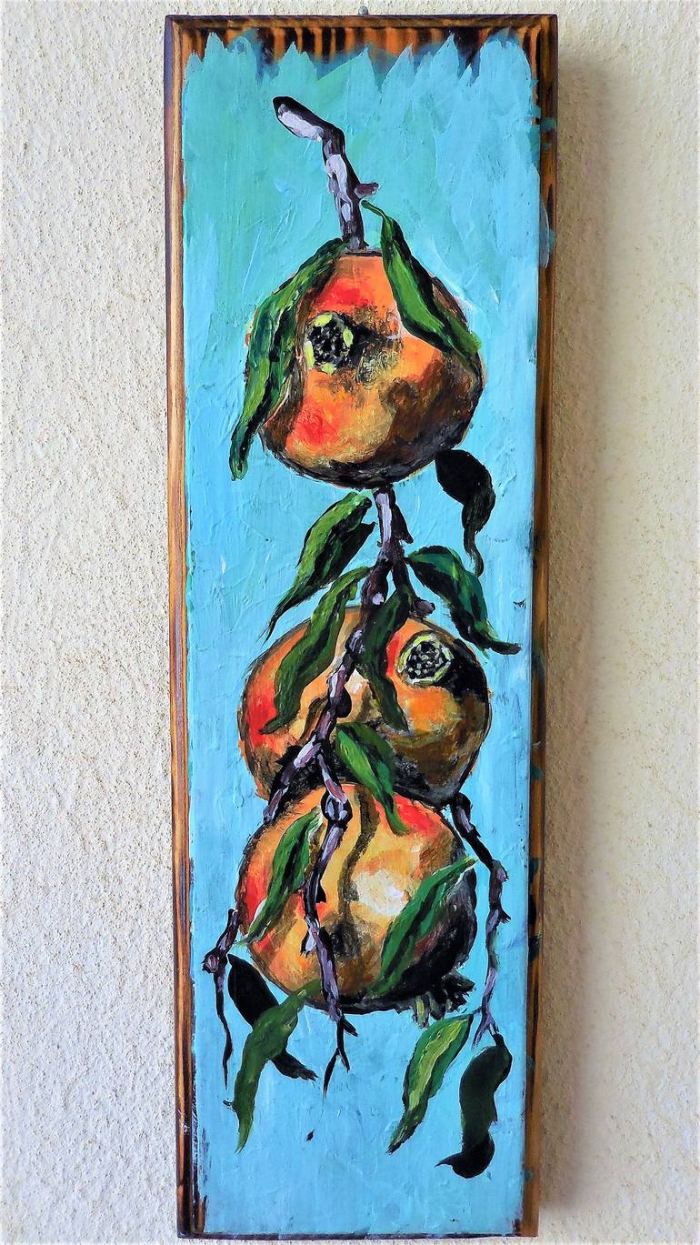 Original Folk Still Life Painting by Dimitrios Manos