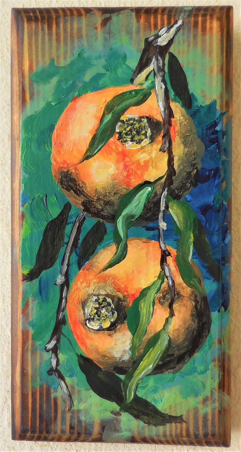 Original Folk Still Life Painting by Dimitrios Manos