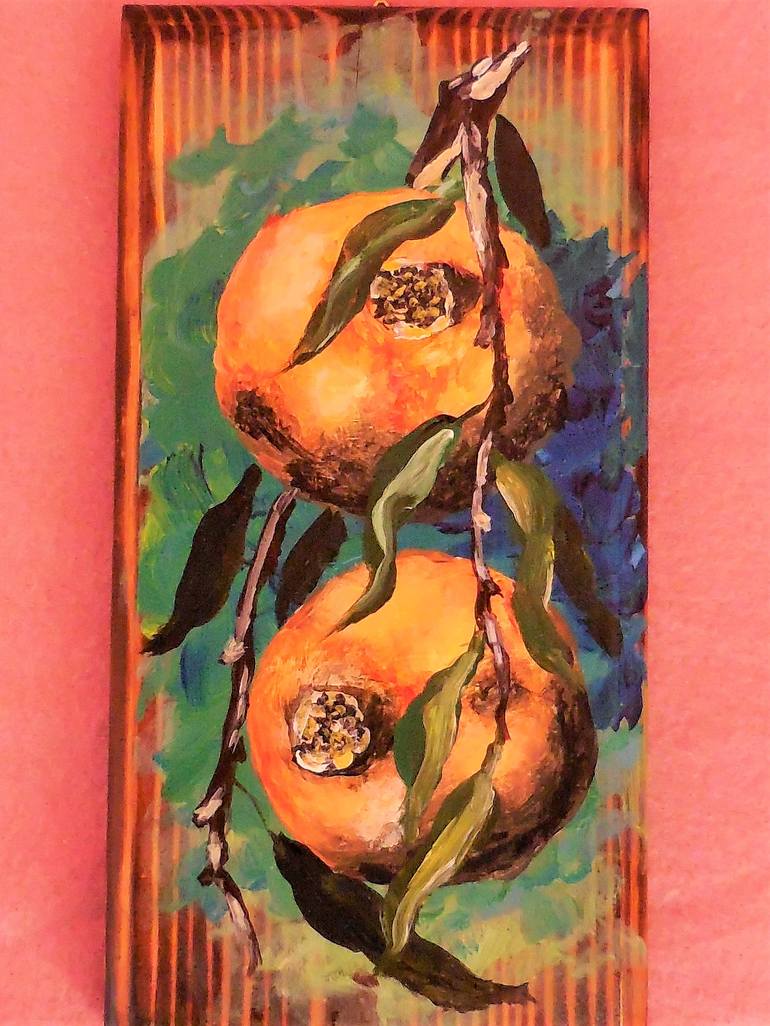 Original Folk Still Life Painting by Dimitrios Manos