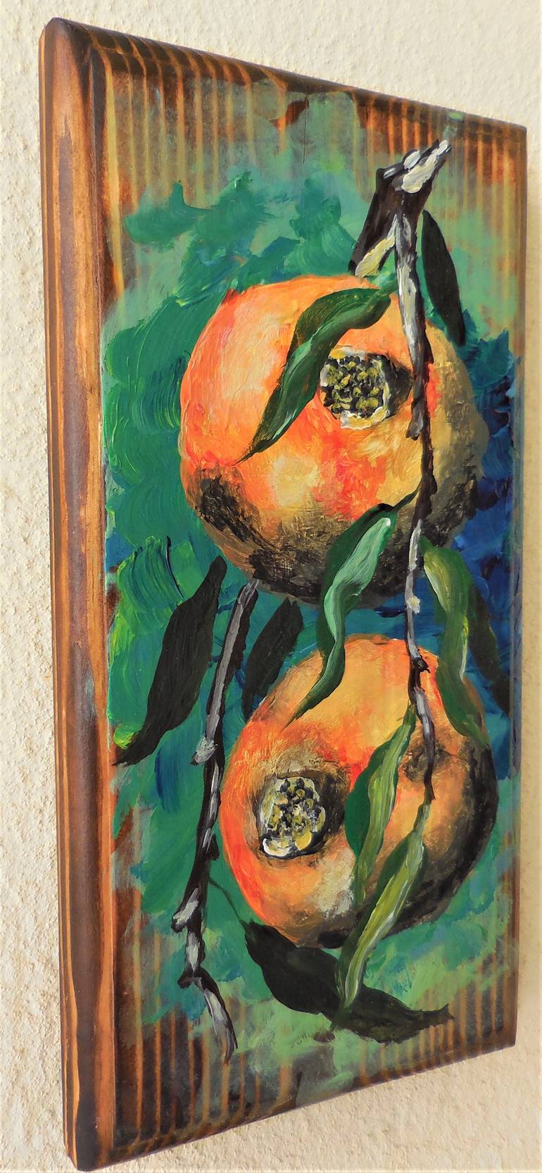 Original Folk Still Life Painting by Dimitrios Manos