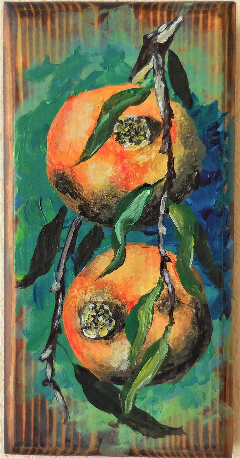 Original Folk Still Life Painting by Dimitrios Manos