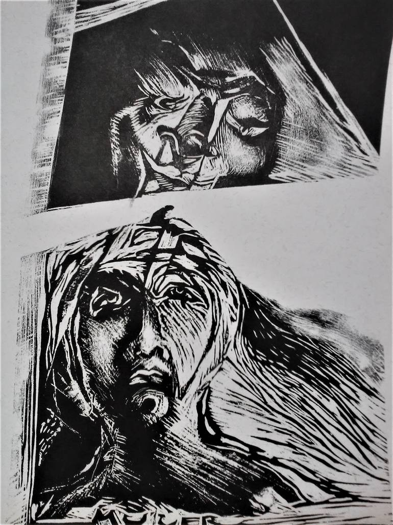 Original Expressionism Women Photography by Cristina Moreno Selvaggio